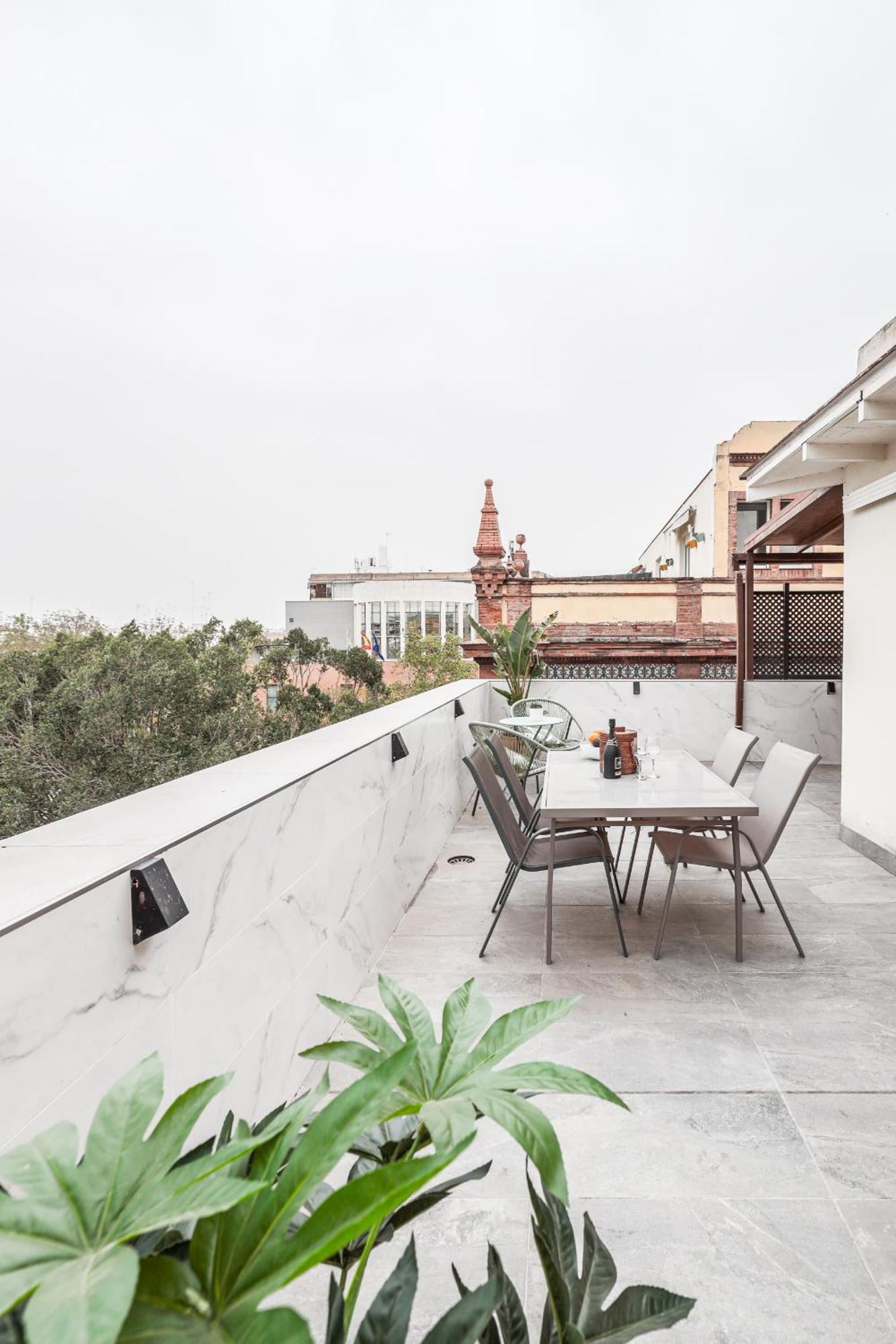 Fantastico Atico 2 Hab Y Gran Terraza Privada Daire Sevilla Dış mekan fotoğraf