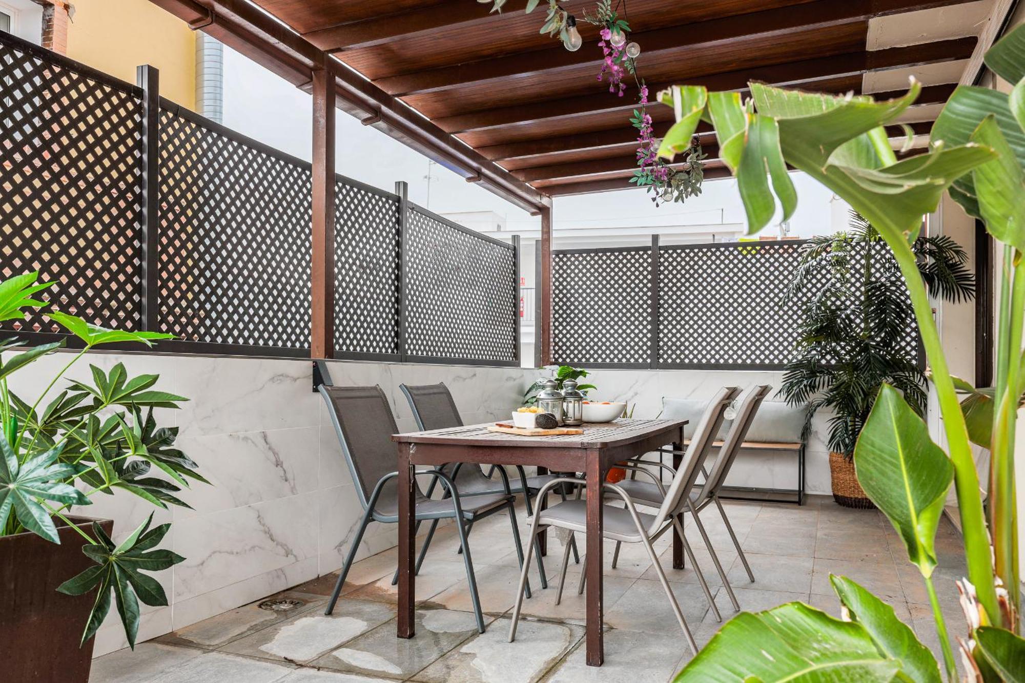 Fantastico Atico 2 Hab Y Gran Terraza Privada Daire Sevilla Dış mekan fotoğraf